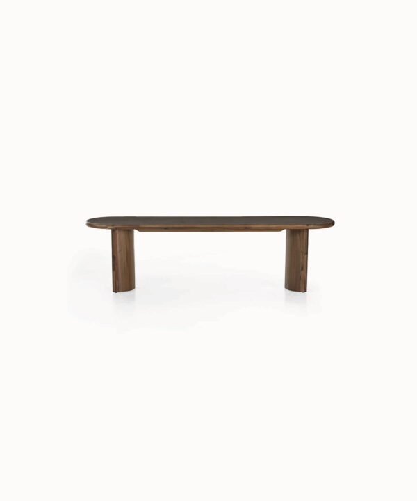 Pared Back Timber Compact Footprint Settle
