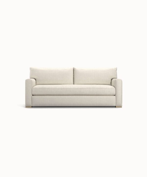 Modernist Powder Coat Compact Footprint Couch