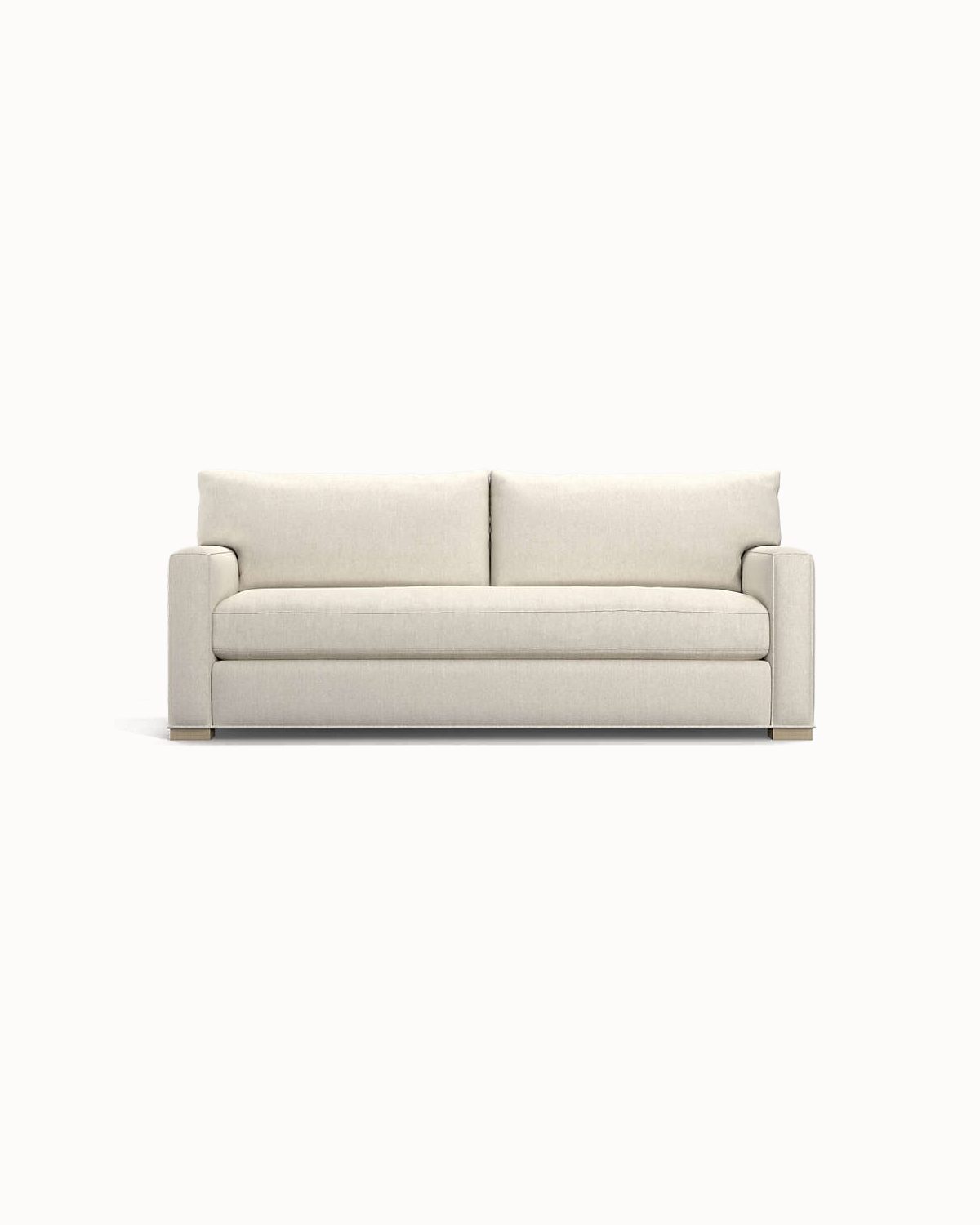 Modernist Powder Coat Compact Footprint Couch