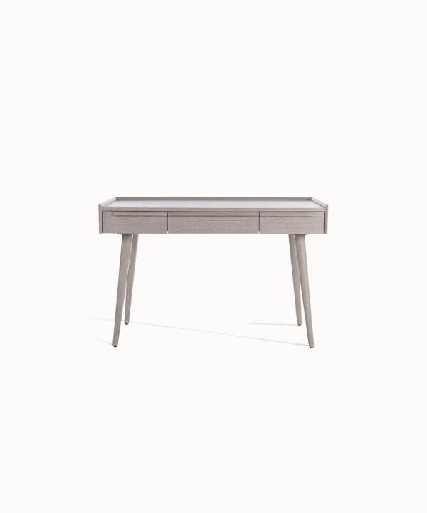 Airy Form Linen Touch Compact Footprint Workstation