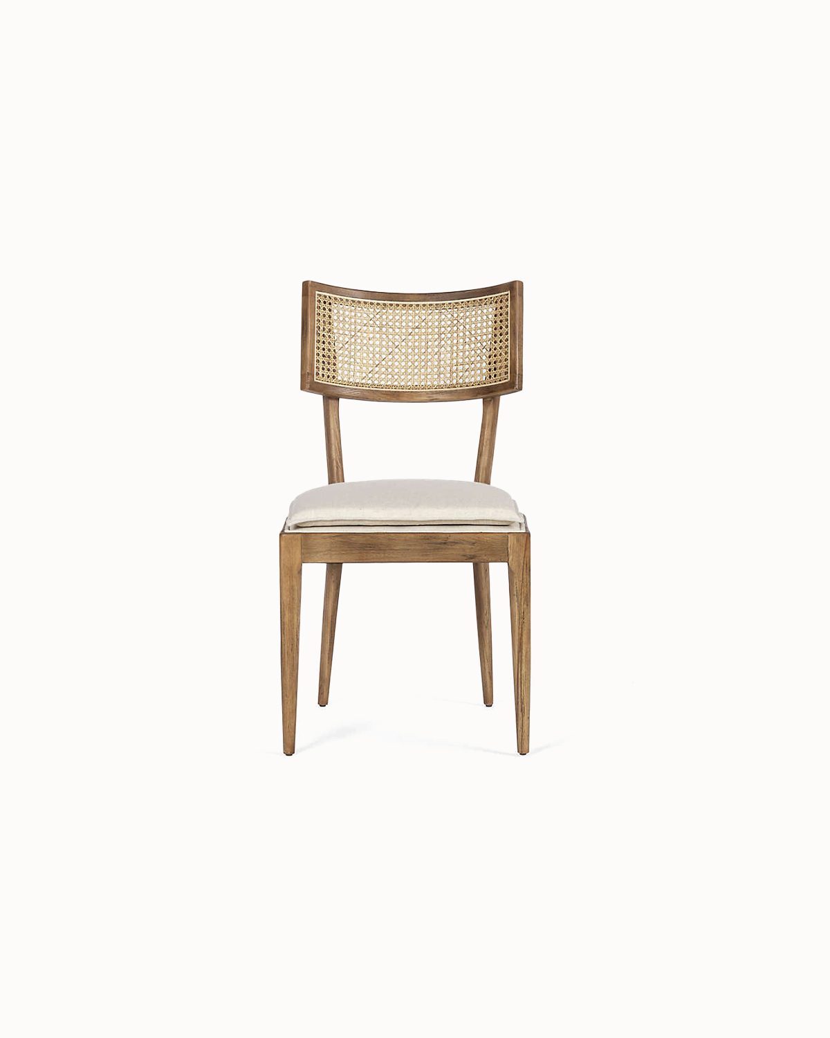 Clean Line Walnut Tone Compact Footprint Mealtime Seat