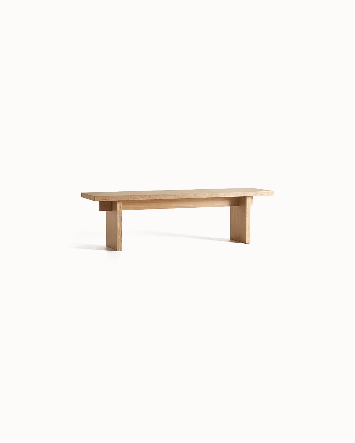Structured Oak Tone Shelf Ready Settle - Image 2