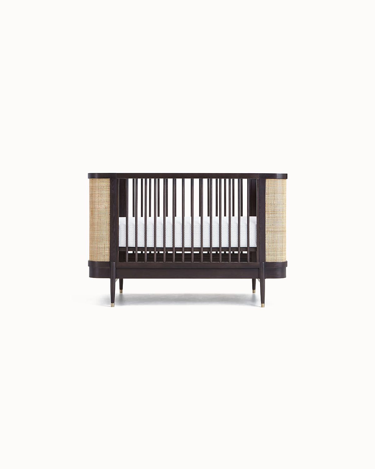 Streamlined Stone Top Compact Footprint Infant Cot