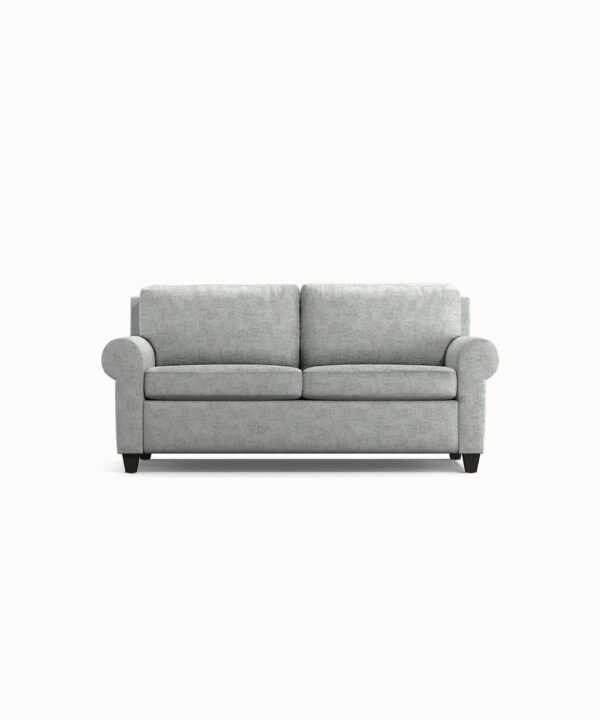 Structured Oak Tone Shelf Ready Couch