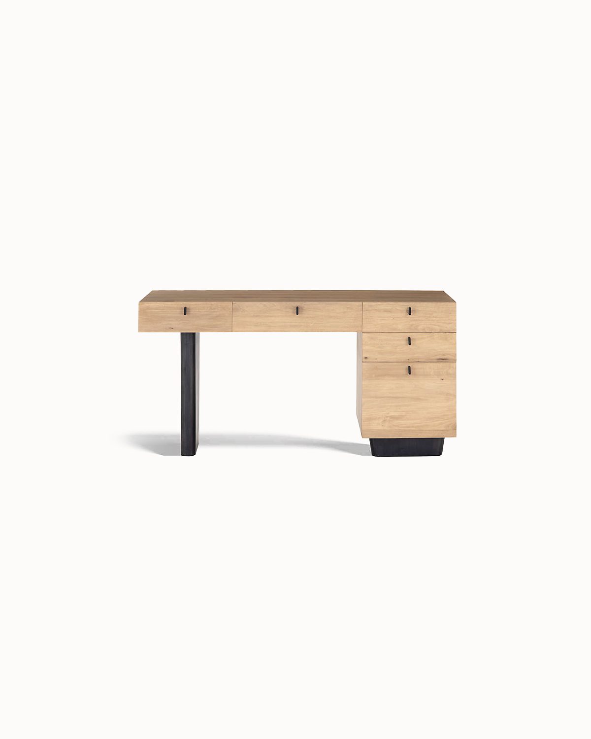 Streamlined Hardwood Compact Footprint Workstation Signature