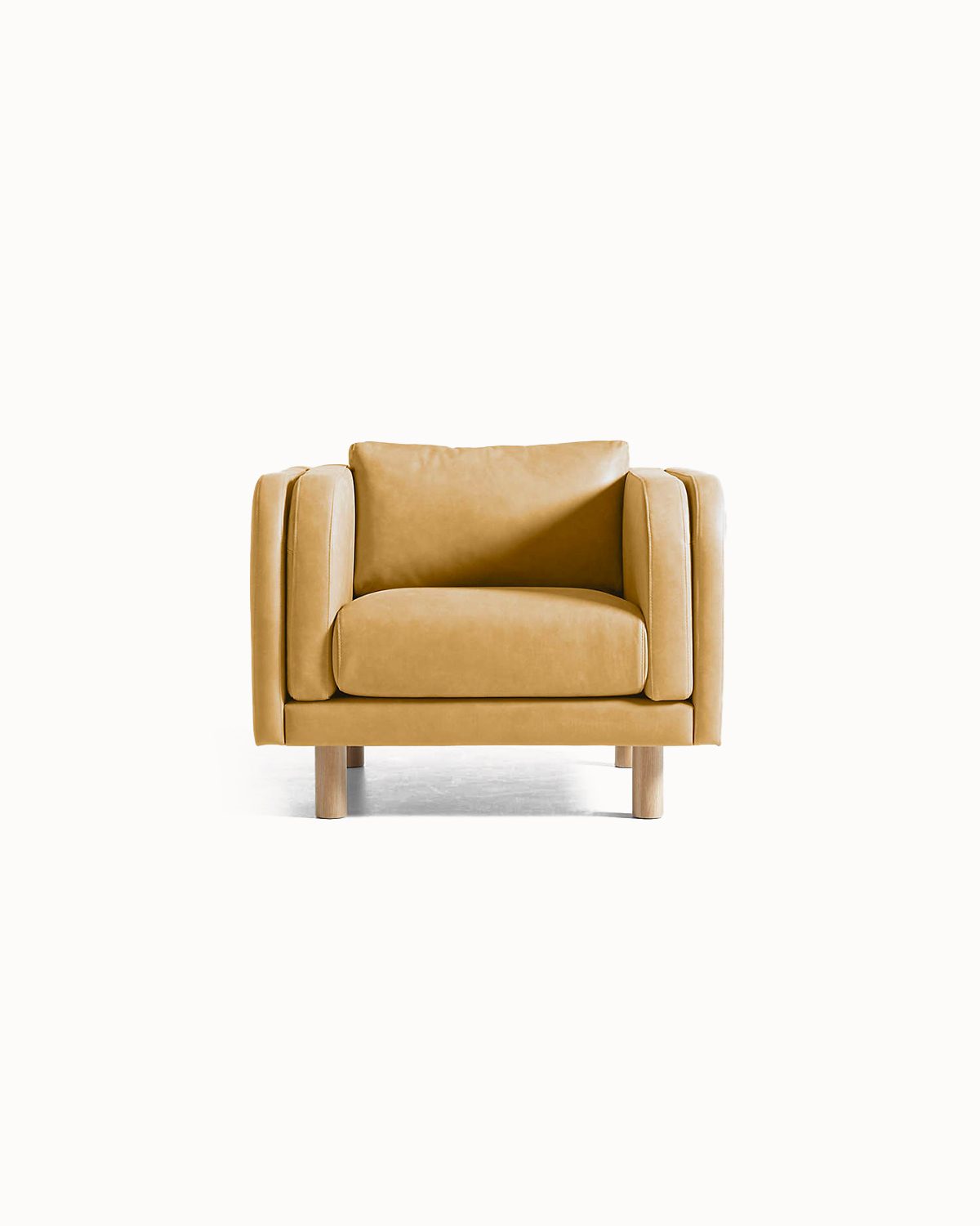 Refined Glass Front Shelf Ready Seat